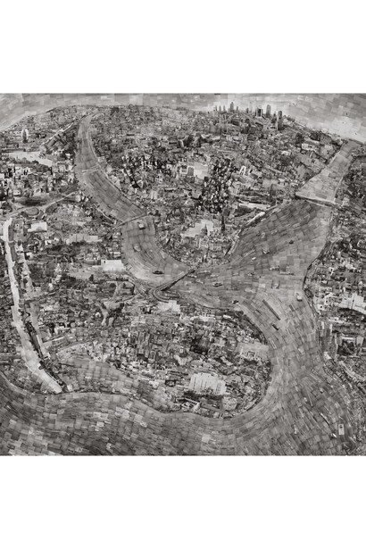 Diorama Map Istanbul, 2010 - 2011 © Sohei Nishino, Courtesy Michael Hoppen Gallery 
