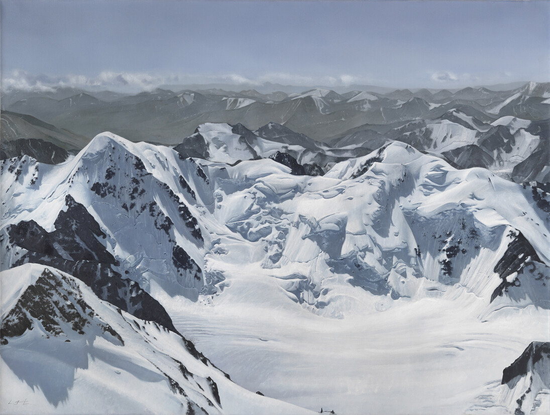 Martin La Rosa, The Spread of Silence, Oil on canvas
