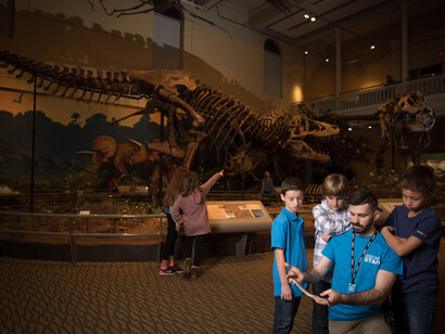 Dinosaurs in their Time. Courtesy of Carnegie Musuem of Natural History