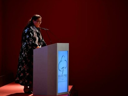 Wang Ling, director of the The Golden Tree International Documentary Film Festival