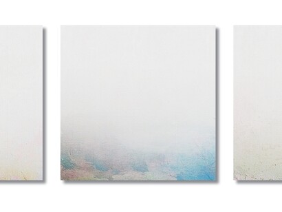 Daniele Bongiovanni, Natura con Deus, 30x450 cm, tecniche miste su tavola, 2016, particolare
