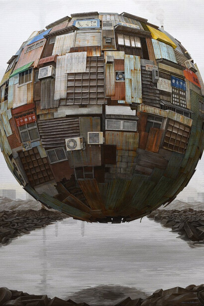 Masakatsu Sashie, 2020, 92x 73 cm