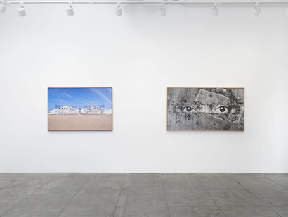JR, Horizons, exhibition view. Courtesy of Galerie Perrotin