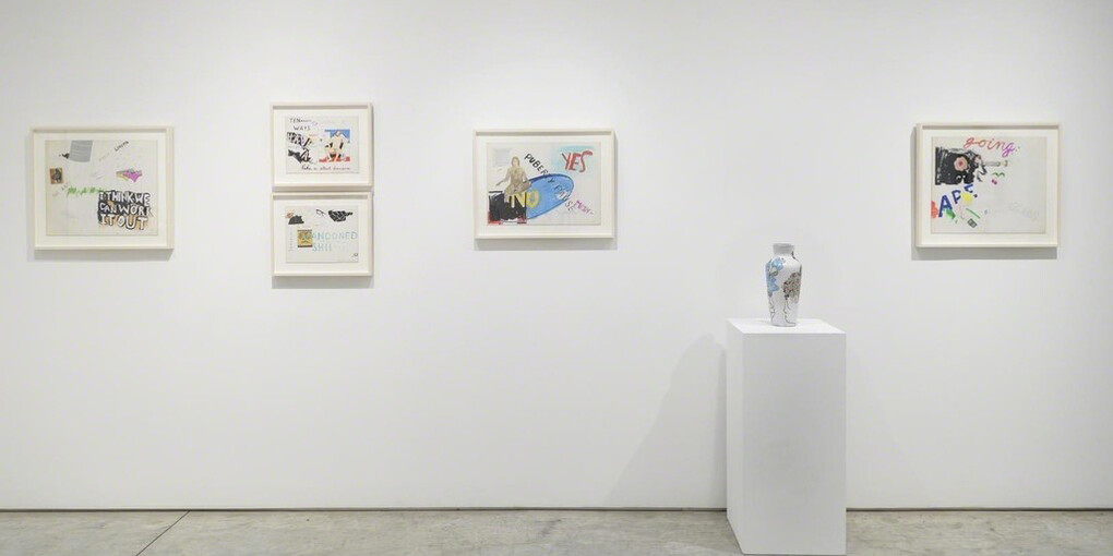 George Schneeman, Exhibition view. Courtesy of Pavel Zoubok Gallery