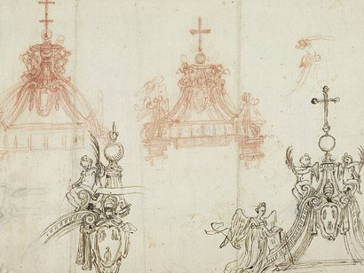 Masterworks of Architectural Drawing. Courtesy of Albertina Museum