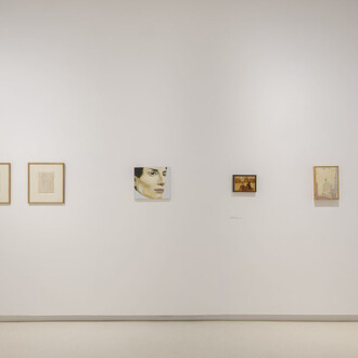 Various artists, Small format, exhibition view. Courtesy of Galería Elvira González