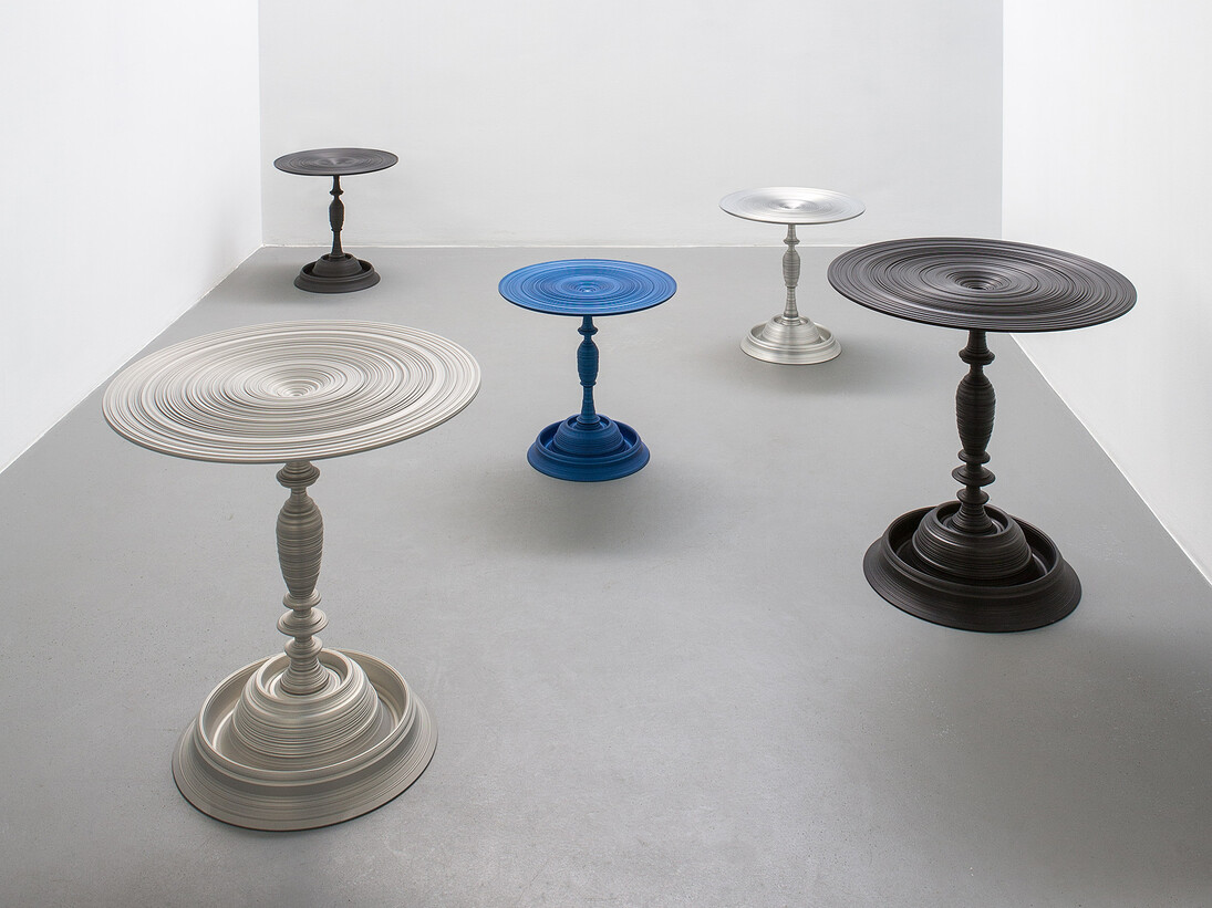 Sebastian Brajkovic. Vanishing Point, vue de l'exposition, Courtesy Carpenters Workshop Gallery