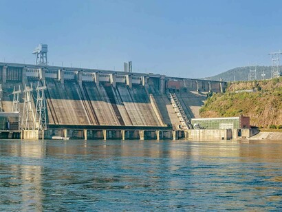 Hydropower plants use fast running water or dropped water to convert it into energy