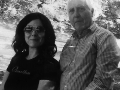 Emanuela Morozzi con Peter Greenaway