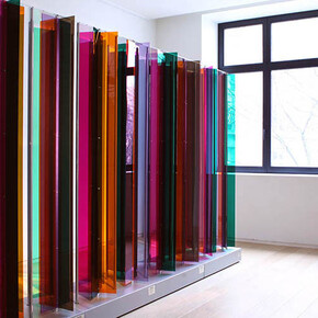 Carlos Cruz-Diez. Courtesy of La Patinoire Royale
