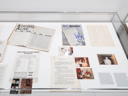 Love rules: the Harm reduction archives of Heather Edney and Richard Berkowitz, exhibition view. Courtesy of MoMA PS1