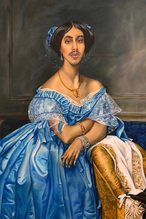 Chris Cortez, Le reina de todo, 2019. Courtesy of Hal Bromm Gallery