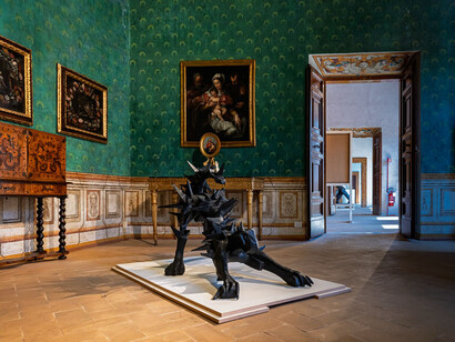 Artisti vari, Pensieri fuggitivi, vista della mostra. Per gentile concessione di Palazzo Collicola di Spoleto