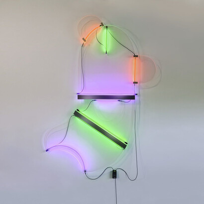 Keith Sonnier. Courtesy of NOMA