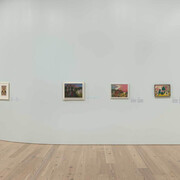 The lost world: the art of Minnie Evans, exhibition view. Courtesy of Whitney Museum of American Art