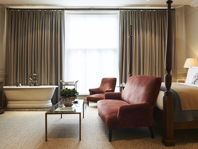 Dean Street Townhouse, room