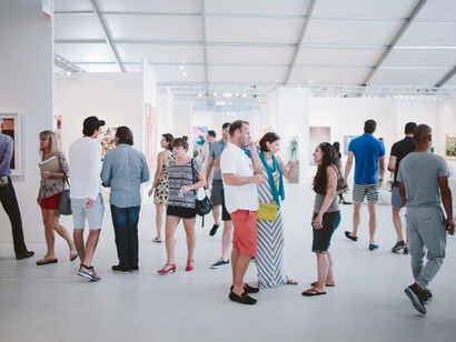 Installation view at Miami Project Art Fair 2013