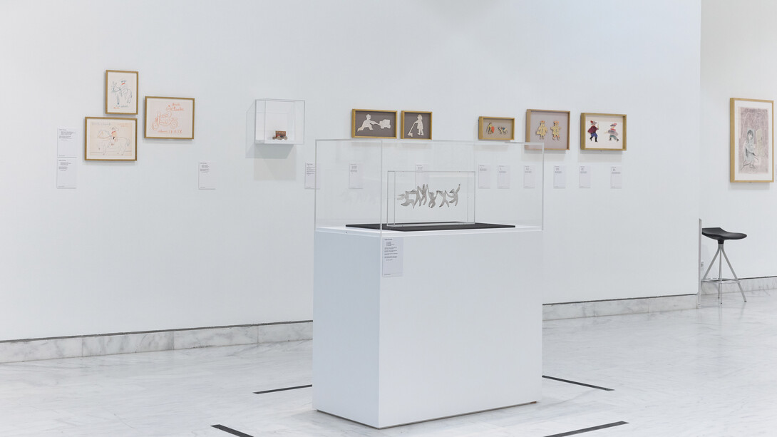 Growing up between two artists. A tribute to Claude Picasso, exhibition view. Courtesy of Museu Picasso