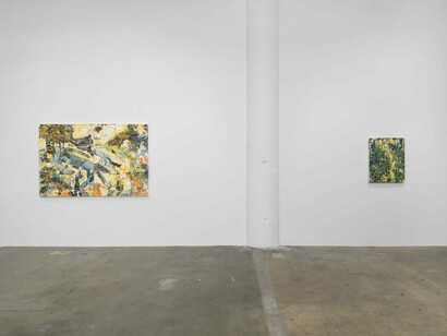 Mario Joyce, Spirit, spirit, exhibition view. Courtesy of Vielmetter Gallery