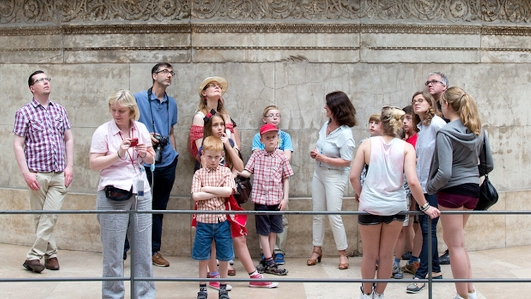 Architecture of Antiquity, Exhibition view. Courtesy of Pergamonmuseum