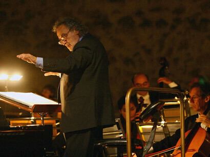 Il compositore Luis Bacalov