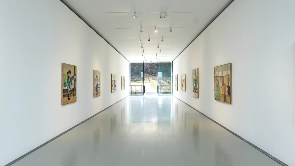 Jess Allen, There’s a world out there, exhibition view. Courtesy of Unit Gallery