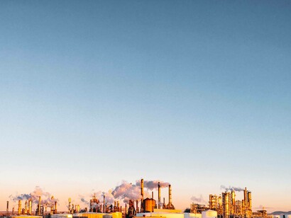 Envision an industrial wasteland
