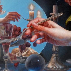 Kana Tsumura, A moment at the dining table, 2024. Courtesy of DCG Gallery and the artist