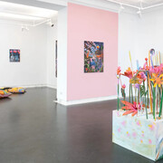 Philip Grözinger, Manntje, Manntje, Timpe Te, exhibition view. Courtesy of Galerie Kornfeld 