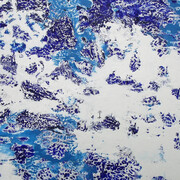 Tsang Chui Mei. A performance within blue‑and‑white field 青花地的演奏 (detail), 2025. Courtesy of Contemporary by Angela Li