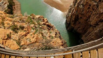 Vista desde el Caminito del Rey