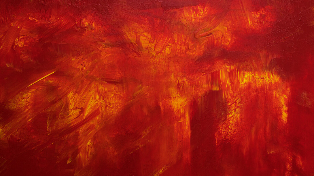 On Fire 90x120cm