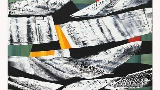 Ricardo Mazal, Black Mountain MK 6, 2014, oil on linen, 63 x 94.5 inches