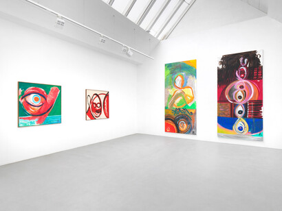 El Hadji Sy, ausstellungsansicht. Mit freundlicher genehmigung der Galerie Barbara Thumm