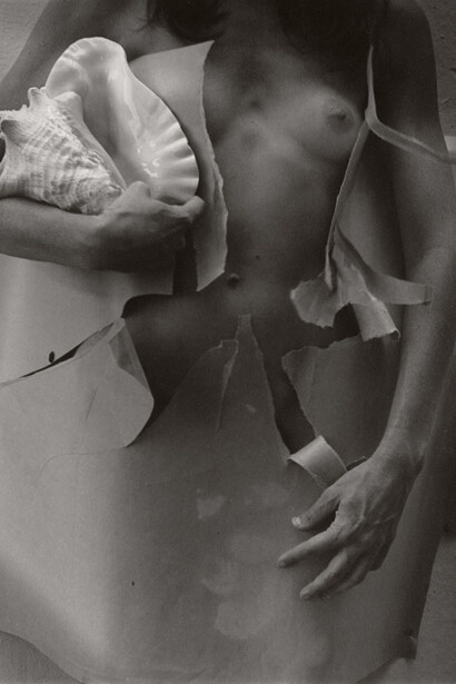 Francesca Woodman, Werke der Sammlung Verbund, kunstwerk in der ausstellung. Mit freundlicher genehmigung des Albertina Museums