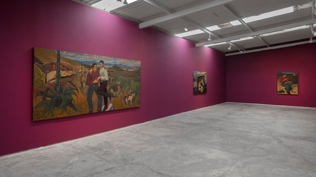 Ángel Cammen, Salaverna, exhibition view. Courtesy of OMR Gallery