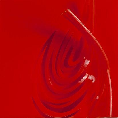 Francisco Martínez. Movimiento perpetuo. RPM 201421. 2014. Plexiglass moldeado. 40 x 40 x 20 cm