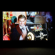 Installation view of Thomson & Craighead’s The Time Machine in Alphabetical Order, 2010 Film 1hr 36min 55sec
