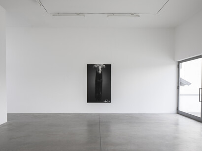 Shirin Neshat, Do u dare! Exhibition view. Courtesy of Lia Rumma Gallery. Photo by Marco Dapino