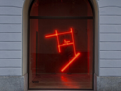 Installation views, Omar Mismar, Milan, 2025. Photo by Stefano Maniero. Courtesy the Artist and Secci