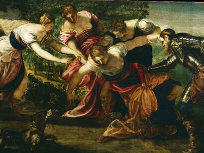 Jacopo Robusti, Tintoretto (1519-1594)  
"El regreso de Pompeyo después de la batalla de Farsalia", siglo 16. Museo Herzog Antón Ulrich, Braunschweig, Alemania