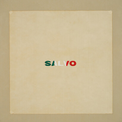 Salvatore Mangione, SALVO tricolore, 1971, tempera su carta, 49 x 49 cm, Collezione Intesa Sanpaolo

