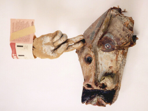 Franciszka Themerson & Ubu. Courtesy of Richard Saltoun