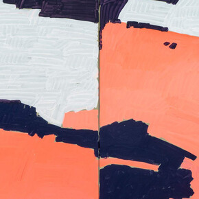 Michael Mangino, Untitled (diptych) (detail), 2025. Courtesy of Shrine