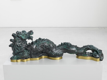 Lucio Fontana, Drago, 1949-1950, 32 x 105 x 29,5 cm, Ceramica colorata, Arch. Fontana 3823/1, courtesy Studio la Città e Galleria Tonelli, foto Michele Alberto Sereni