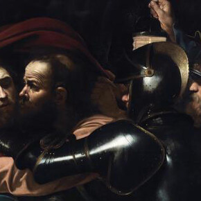 The Taking of Christ by Michelangelo Merisi da Caravaggio (Detail). On indefinite loan to the National Gallery of Ireland from the Jesuit Community, Leeson St., Dublin who acknowledge the kind generosity of the late Dr Marie Lea-Wilson. Photo © The National Gallery of Ireland, Dublin.