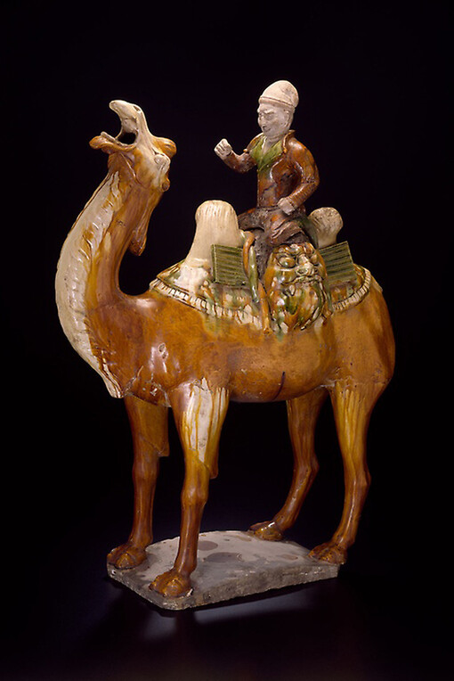 China, Camel and Rider, Tang dynasty (618–907 A.D.), first half of 8th century