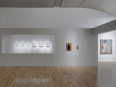 Ji Xin, The gaze of Pygmalion, exhibition view. Courtesy of Long Museum