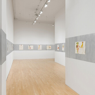 Lady Shalamar, Three world tours, exhibition view. Courtesy of Kerry Schuss Gallery 