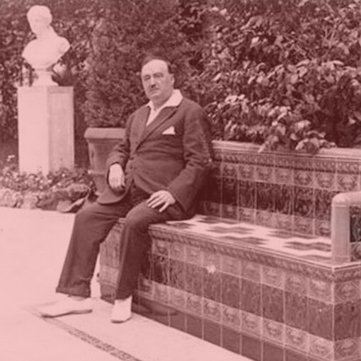 Vicente Blasco Ibáñez en Fontana Rosa